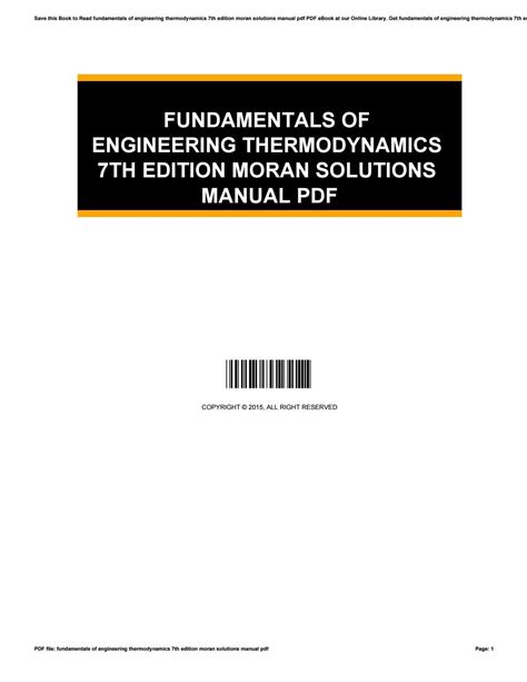 Fundamentals of engineering thermodynamics solutions manual 7th. - In schlesien geboren, in schlesien gelebt, aus schlesien vertrieben.